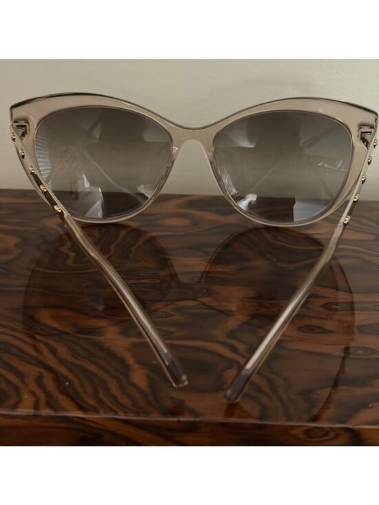 Versace MOD 4348 5270/6V Translucent Clear Champagne Gradient Sunglasses Includi main image 6